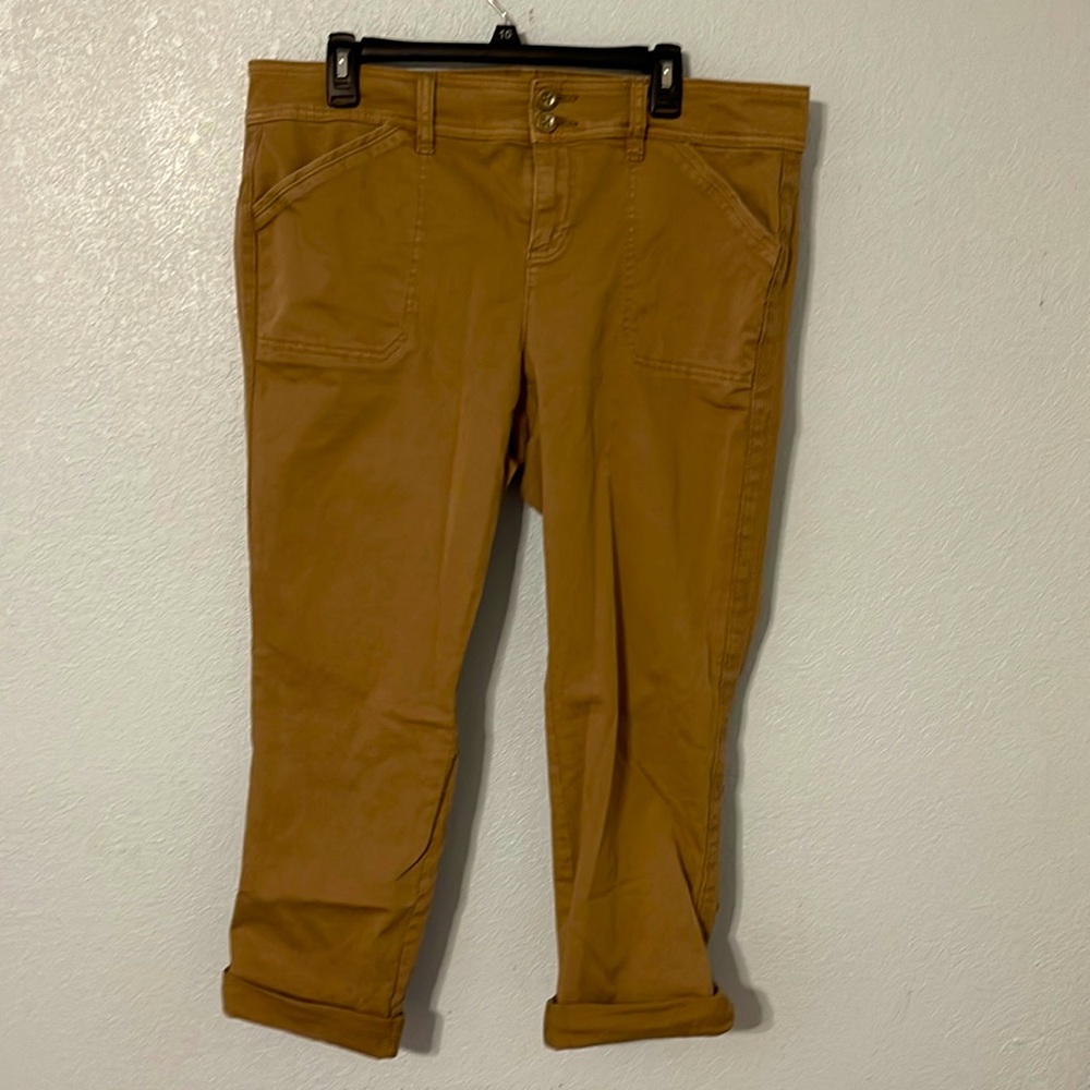 Aviator ankle pants with adjustable pant leg. Size 16 from Torrid